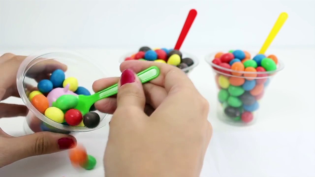 Chocolate Surprise Dippin Dots Cups Peppa Pig, Disney Princess & Little Pony