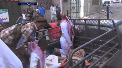 الحوثيون يقصفون منطقتي التحرير والضبوعة