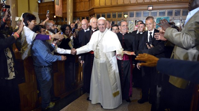 Pope Francis proves he's a man of the people