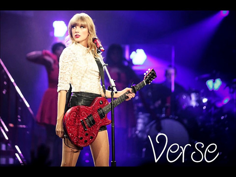 RED- Taylor Swift- Guitar Tutorial.