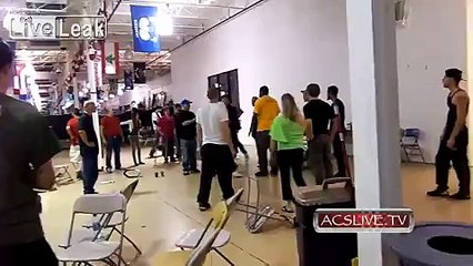 Brawl ... Leads to tazer lead to gun shot...