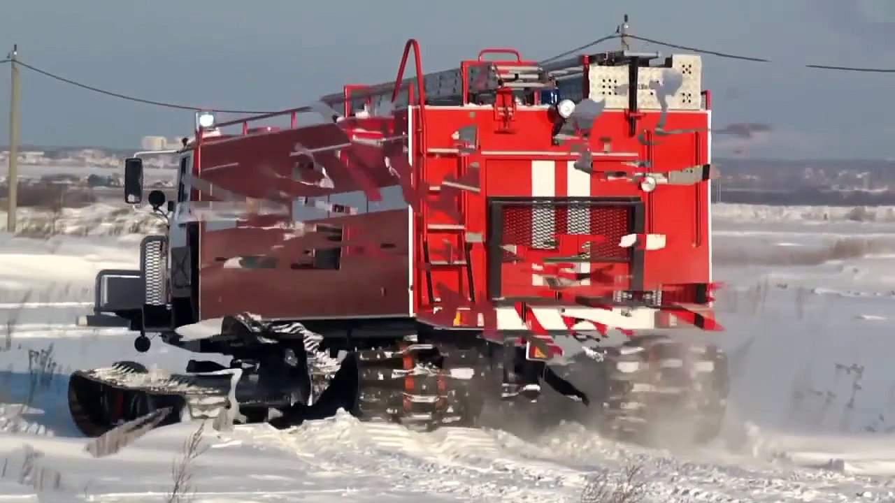 Russian Badass TuTiTu Monster Fire Truck