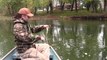Fishing on the Juniata River - bluegill, small mouth bass, and a fish fry
