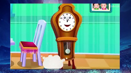 Hickory Dickory Dock Nursery Rhyme With Lyrics - Cartoon Animation Rhymes & Songs for Children