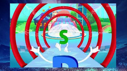 ABC Songs for Children - ABCD Song in Alphabet Water Park - Phonics Songs & Nursery Rhymes