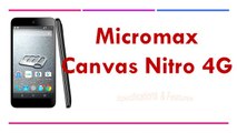 Micromax Canvas Nitro 4G E455 Specifications & Features