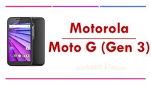 Motorola Moto G (Gen 3) Specifications & Features