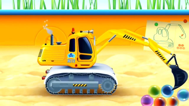 İş makineleri çizgi film tüm bölümler bir arada (Thematica gameplay)