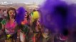 Americans celebrating Indian festival of colors - HOLI