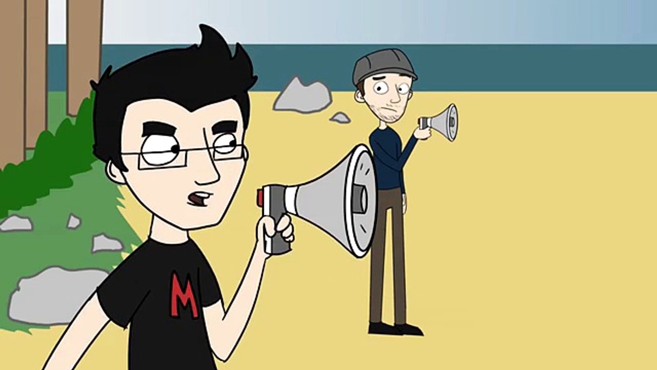 Jacksepticeye Animated  The Forest wMarkiplier