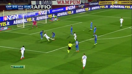 Empoli FC 0 - 1 Atalanta Bergamasca Calcio