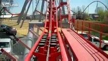 The Intimidator roller coaster at Carowinds, Charlotte, NC