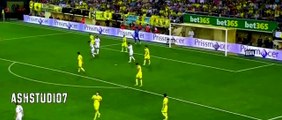 كل ما قدمه جاريث بيل | في اول مباراة مع ريال مدريد ضد فياريال | HD 720