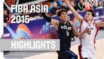 Singapore v Korea - Group C - Game Highlights - 2015 FIBA Asia Championship