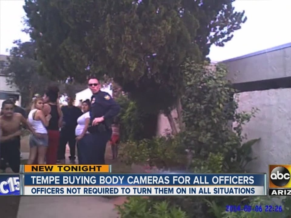 Tempe buying body cameras for all officers
