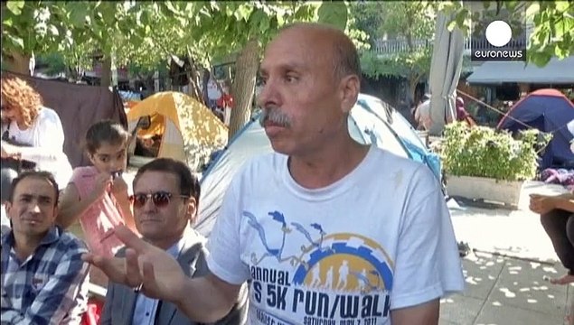 В Афинах скопились тысячи афганских беженцев