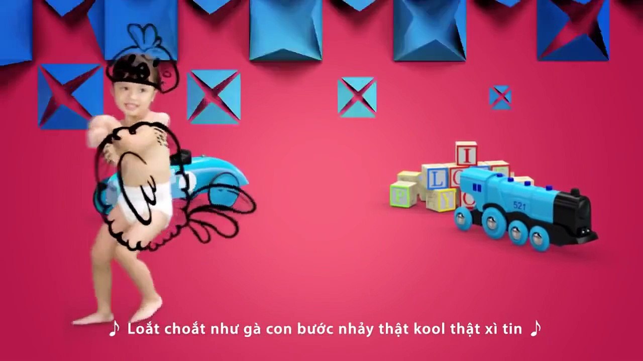 MC Trấn Thành nhí nhảnh trong quảng cáo Huggies - Vũ điệu mông xinh