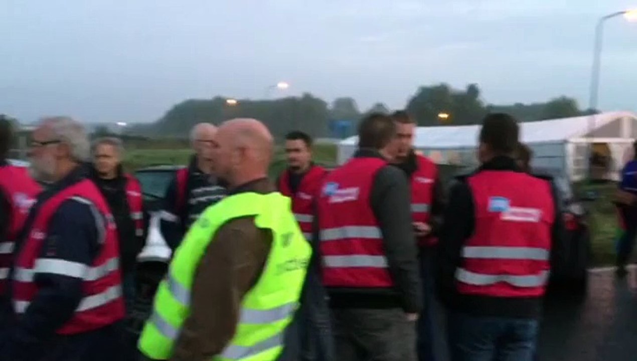 Staking metaalwerkers bij scheepswerf Ferus Smit - RTV Noord