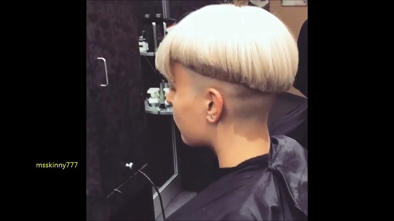 bowlcut girl