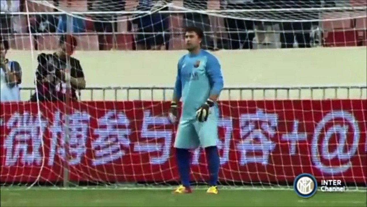 Η διαδικασία των πέναλτι στον Ίντερ - Μπαρτσελόνα 5-3