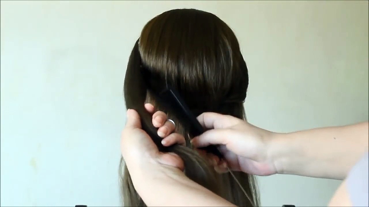 Easy Twisted Hairstyle