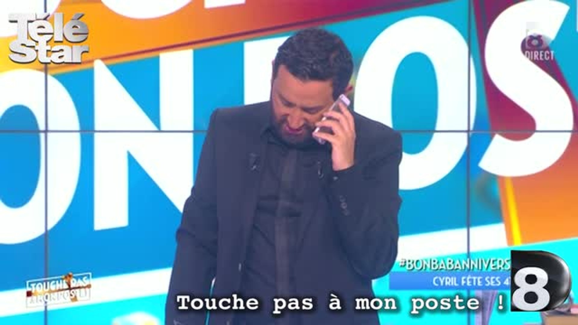Touche Pas A Mon Poste Bianca La Fille De Cyril Hanouna Lui Souhaite Un Bon Anniversaire Au Telephone Jeudi 24 Septembre 15 Mp4 Video Dailymotion