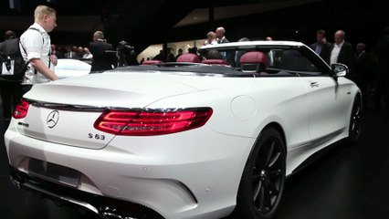 Francfort 2015 : Mercedes Classe S Cabriolet