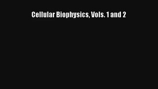 AudioBook Cellular Biophysics Vols. 1 and 2 Download