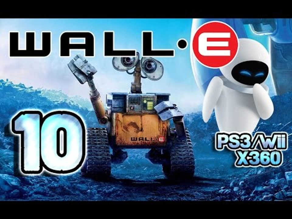 WallE Walkthrough Part 10 (PS3, X360, Wii) Level 9 Eve Loves WallE