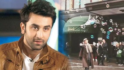 Ranbir Kapoor's Look-Alike CAUGHT Blowing Bubbles In London