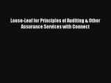 Loose-Leaf for Principles of Auditing & Other Assurance Services with Connect Donwload