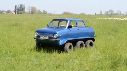 Чудо авто - трехколесный запорожец