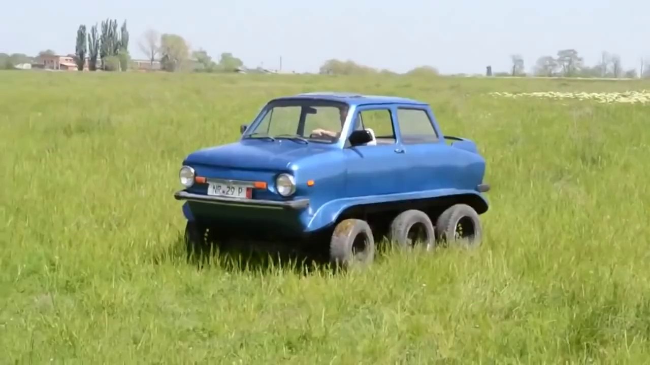 Чудо авто - трехколесный запорожец