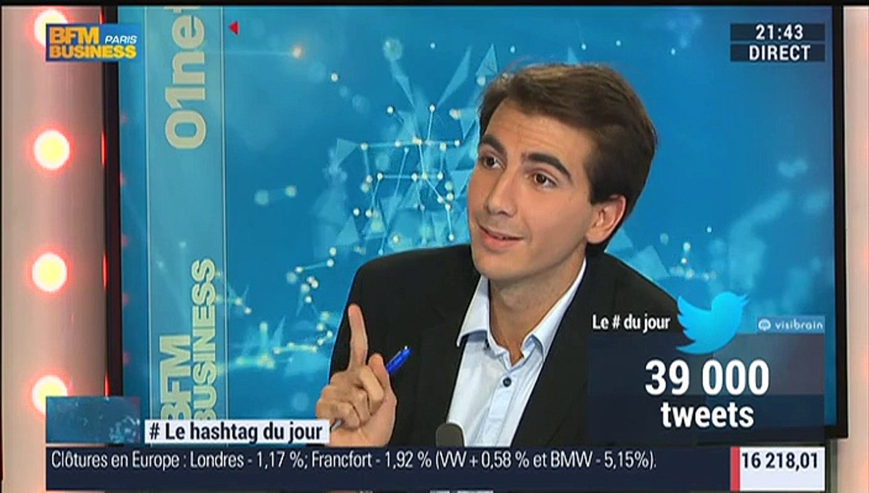 Le Hashtag du jour: 39 000 tweets sur la sortie du jeu vidéo FIFA 16 - 24/09