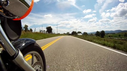 Blue Skies, riding on the last day of summer.