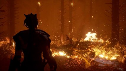 Hellblade Pre Production Environment Art Style Test