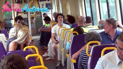 Kissing Prank - Awkward Train Situatons (GONE WILD) - Social Experiment - Funny Videos - P