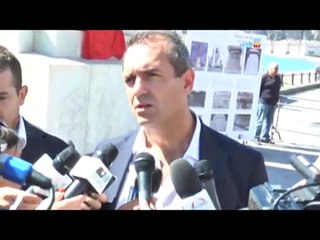 Napoli - Messaggio del Sindaco su agente ferito a Fuorigrotta (25.09.15)