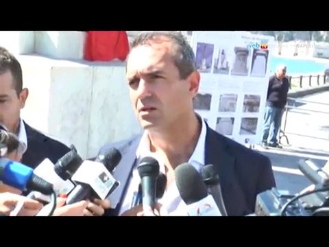 Napoli - Messaggio del Sindaco su agente ferito a Fuorigrotta (25.09.15)