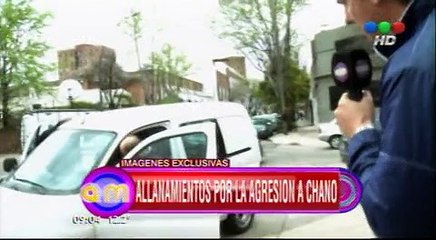 Allanamiento con 'buenas noticias' para Chano