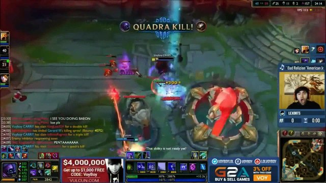 Stream Moments fun et skill top 10 - League of Legends