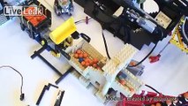 LiveLeak.com - The Amazingly Super Incredibly Awesome Ball-Moving Lego Machine