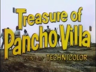 1955 TREASURE OF PANCHO VILLA TRAILER RORY CALHOUN