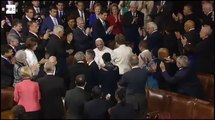 El papa Francisco es el primer pontífice en intervenir ante el Congreso de EEUU