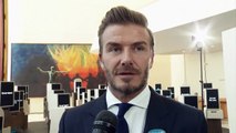 David Beckham gets emotional delivering speech about child welfare at UN event