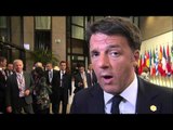 Bruxelles - Consiglio Europeo - Incontro con la stampa al termine dei lavori (23.09.15)