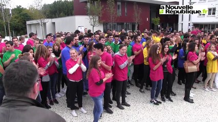 VIDEO. Joué-lès-Tours : le campus des métiers inauguré