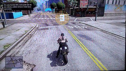 Gta v online-moto parkour
