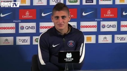 Football / Ligue 1 - Verratti : "C'est une semaine très importante"