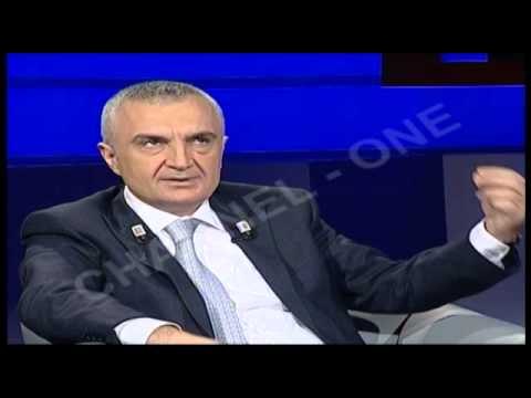 Ilir Meta në emisionin Debati në Channel One të gazetarit Roland Qafoku